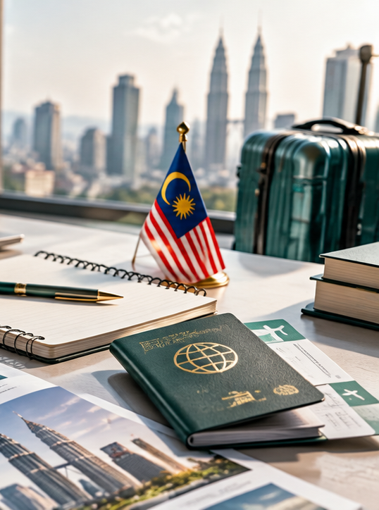 Malaysia study planning visual